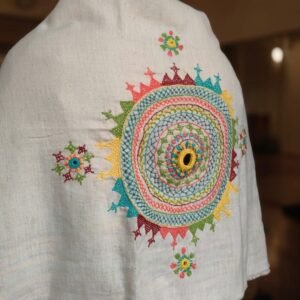 Mandala Blouse Piece – (MAND1018)