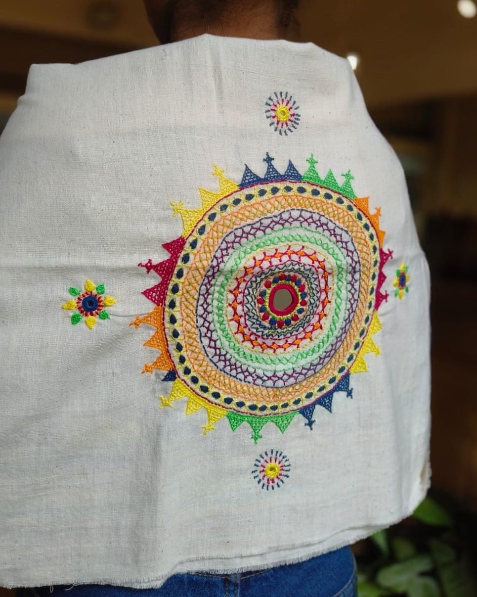 Mandala Blouse Piece – (MAND1022)