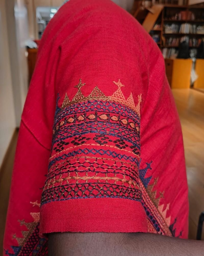 Mandala Blouse Piece – (MAND1043) - Image 2