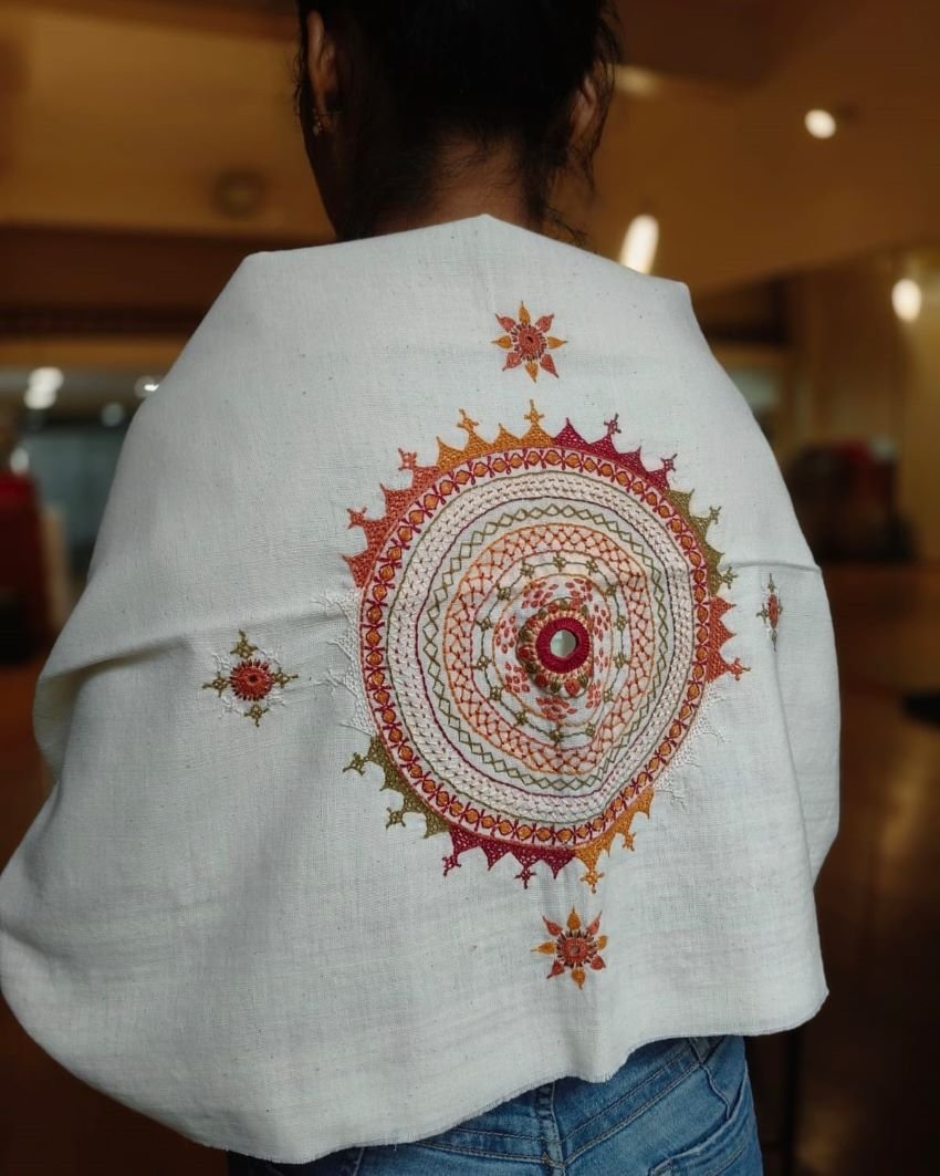 Mandala Blouse Piece – (MAND1047)