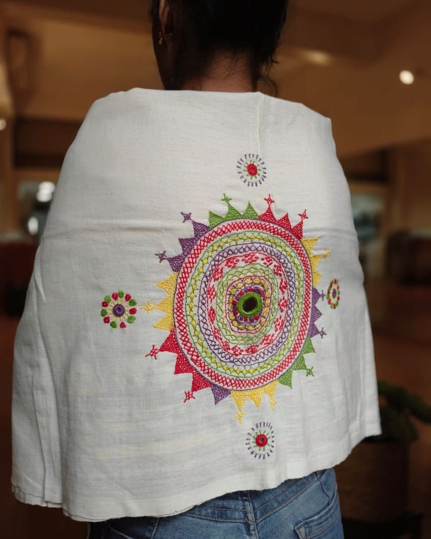 Mandala Blouse Piece – (MAND1054)