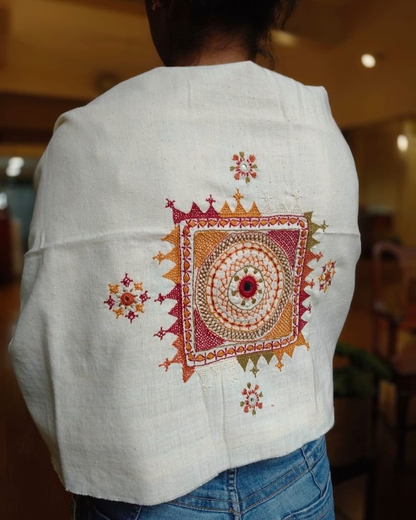 Mandala Blouse Piece – (MAND1055)