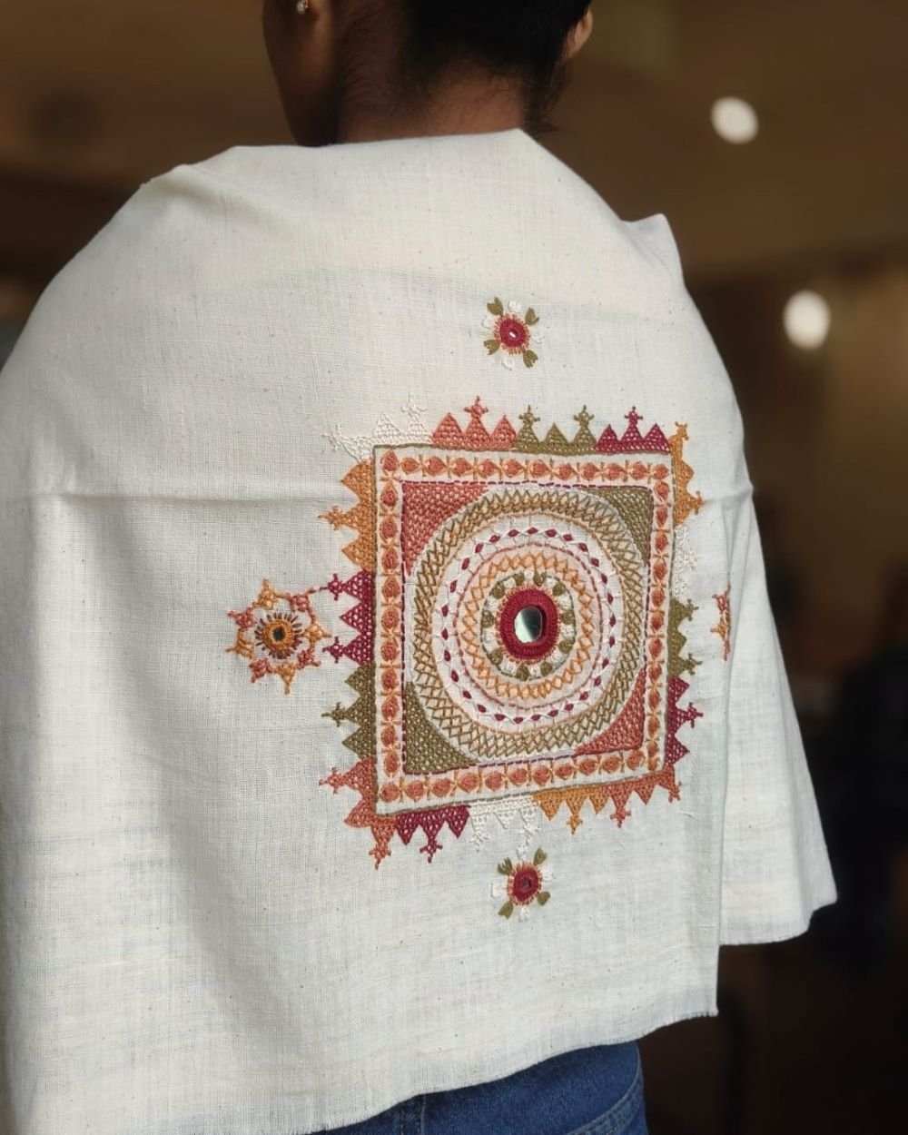 Mandala Blouse Piece – (MAND1013)