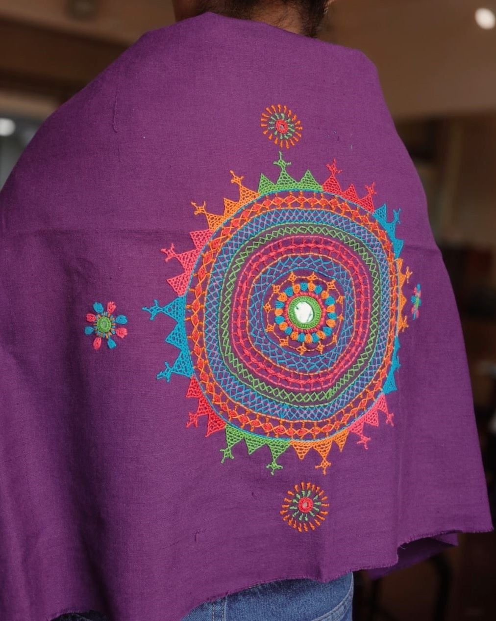Mandala Blouse Piece – (MAND1014)