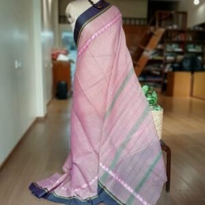 Handloom Cotton Saree from Narayanpet in Telangana - (HCSN0001)