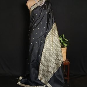 Banarasi No Zari Katan Silk Saree – (BANA0021)