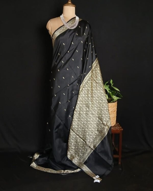 Banarasi No Zari Katan Silk Saree – (BANA0021)