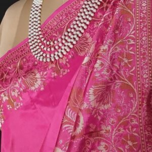 No Zari Banarasi pure Katan Silk saree – (BANA0027)