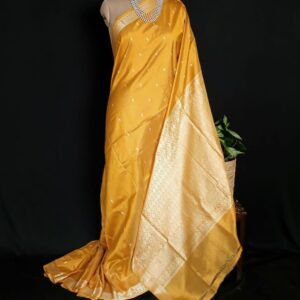 Banarasi No Zari Katan Silk Saree – (BANA0022)