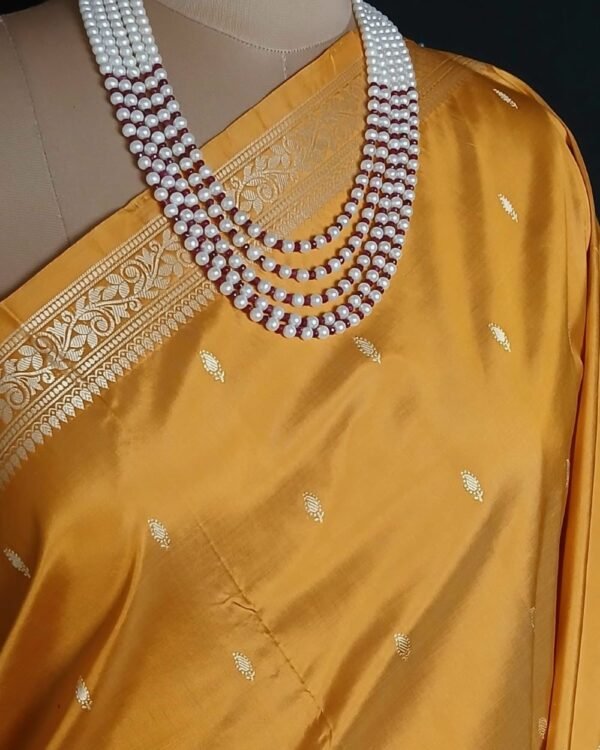 Banarasi No Zari Katan Silk Saree – (BANA0022) - Image 3