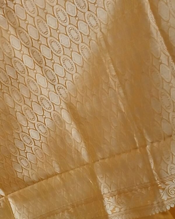 Banarasi No Zari Katan Silk Saree – (BANA0022) - Image 9