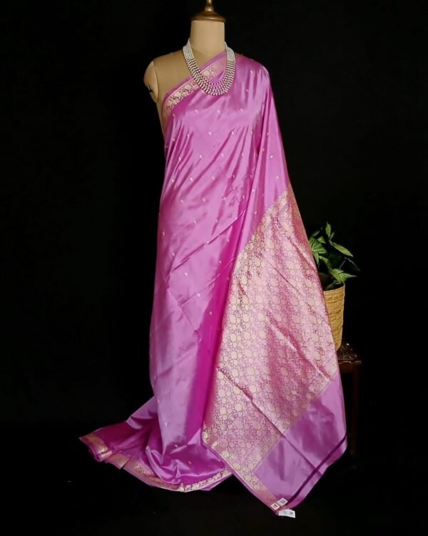 Banarasi No Zari Katan Silk Saree – (BANA0023)
