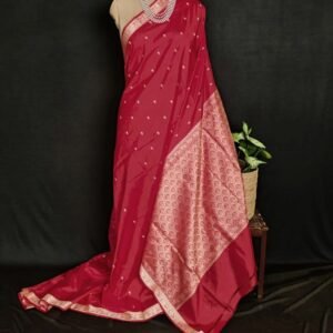 Banarasi No Zari Katan Silk Saree – (BANA0024)