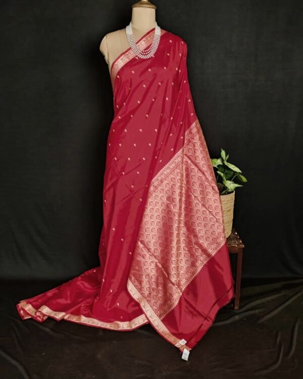 Banarasi No Zari Katan Silk Saree – (BANA0024)