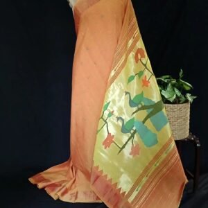 Hastapadar Paithani Handloom in cotton – (HPHS0007)