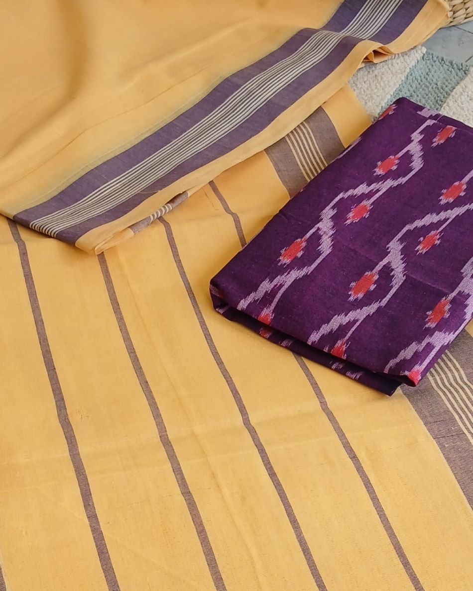 Rajahmundry Cotton Saree with free Blousepiece - (HSCS0001) - Image 2