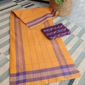 Rajahmundry Cotton Saree with free Blousepiece - (HSCS0002)