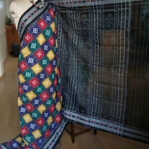 Sambalpur in Cotton, with Dobby Border – (SCDB0002)