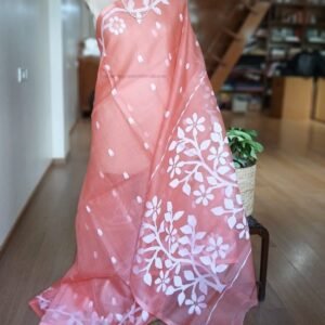 Handweave Jamdani Silk Saree – (SJMS1095)