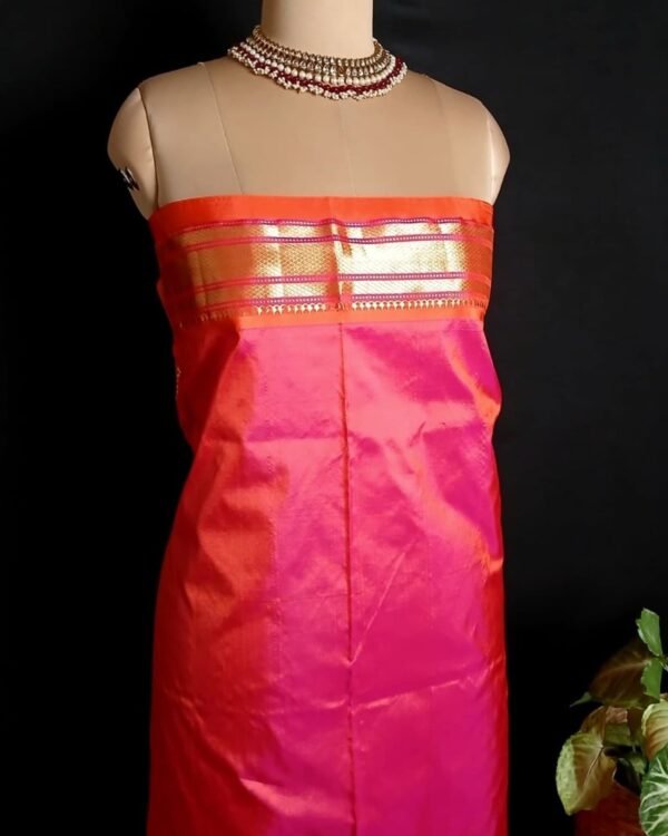 Hastapadar Paithani Handloom in pure silk - (HPHS0001) - Image 10