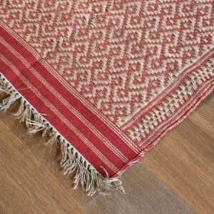 Handweave Dhurrie in jute, from Warangal -(HDJW0001)