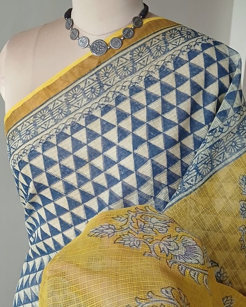 Kota Doria Cotton Saree – (KDCS1040)