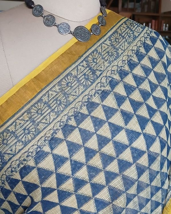 Kota Doria Cotton Saree – (KDCS1040) - Image 3