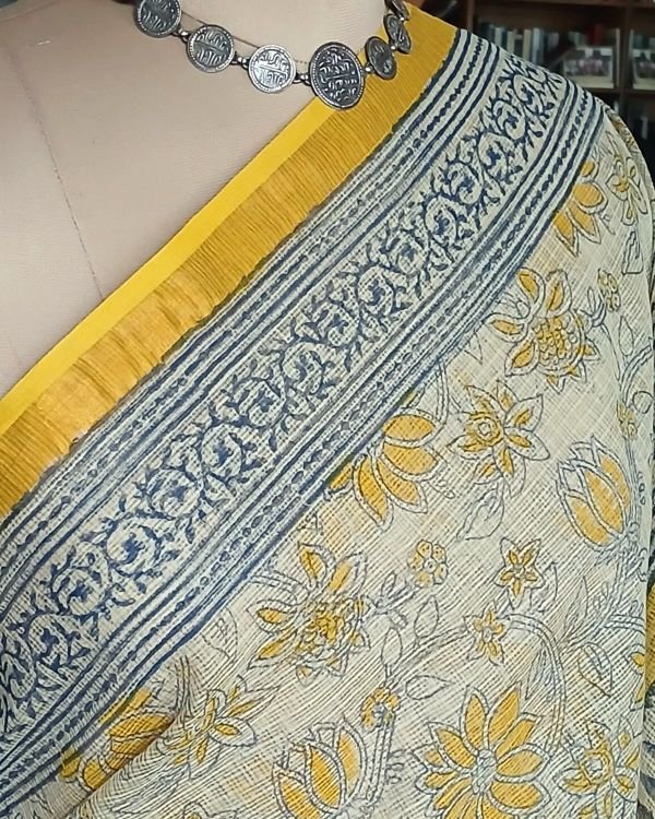 Kota Doria Cotton Saree – (KDCS1042) - Image 3