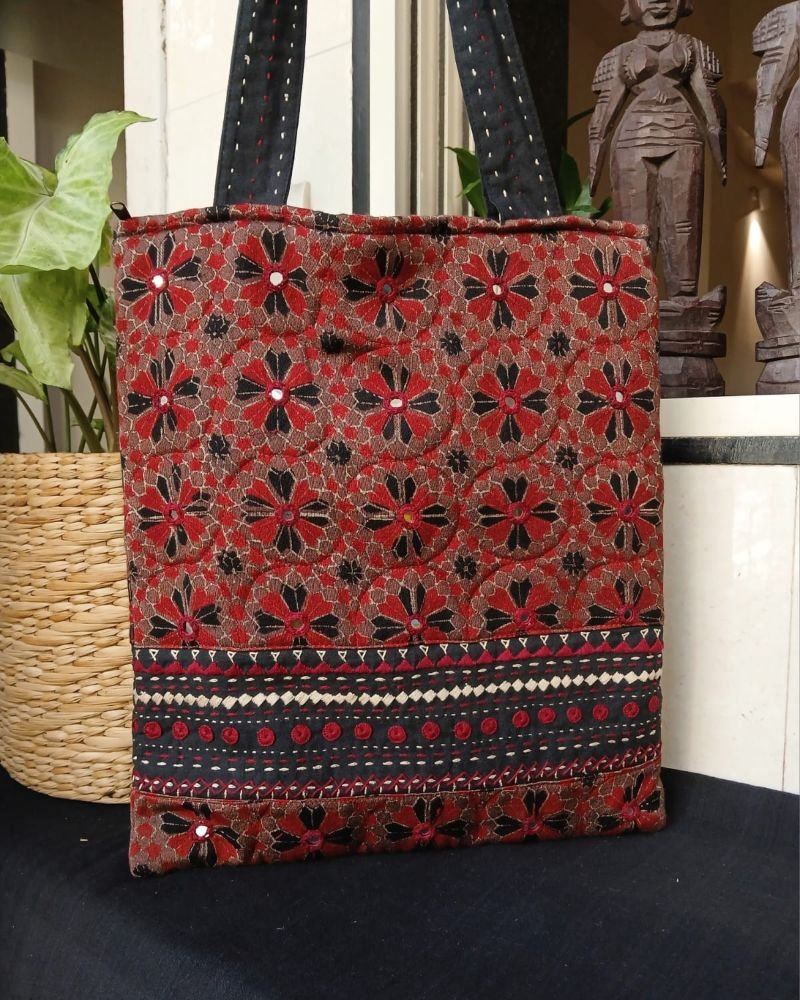 Ajrakh Tote Bag – (ATBG0009)