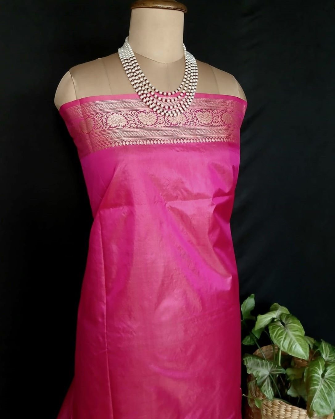 Banarasi Kadua Katan Silk Saree – (BANA1022) - Image 10