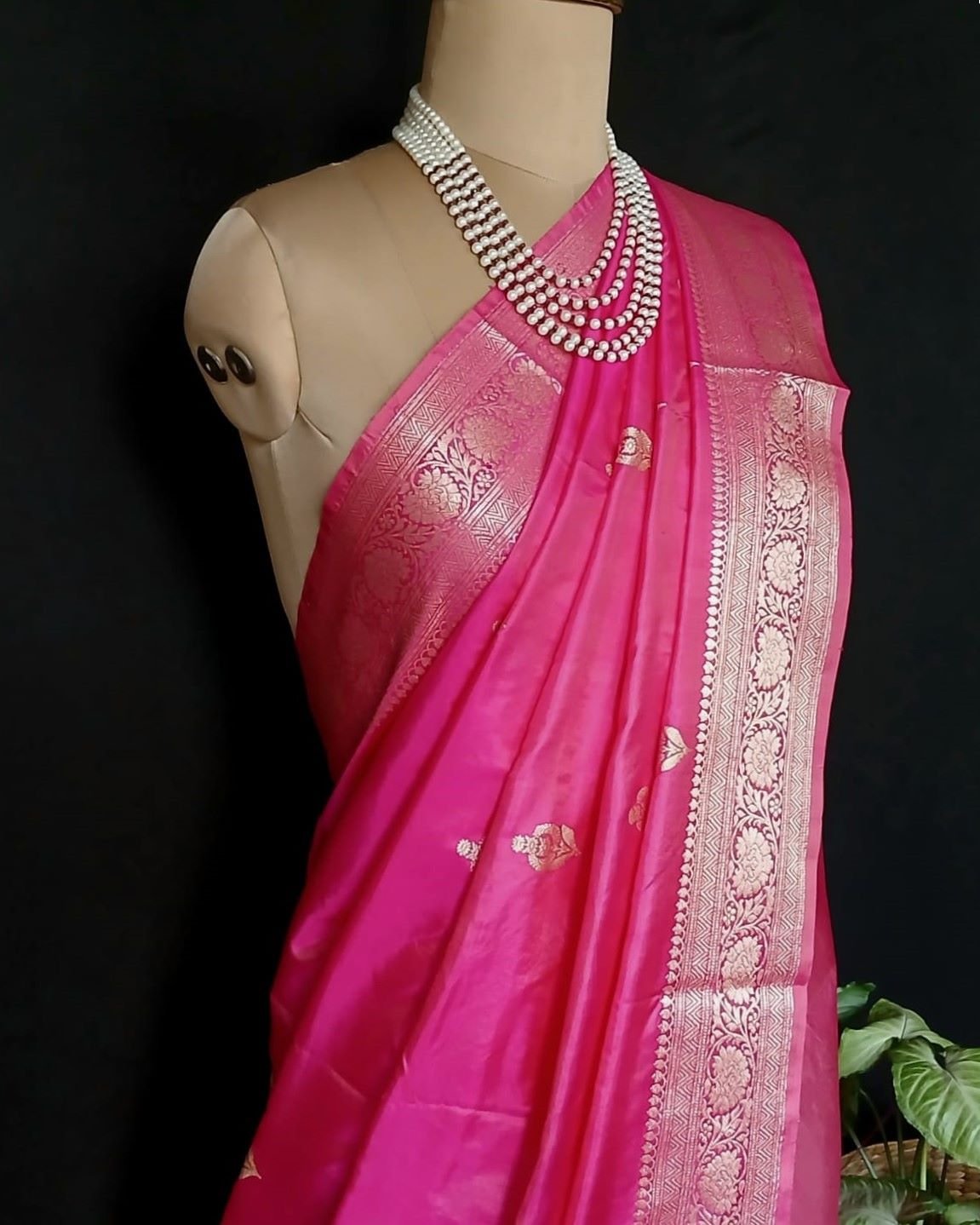 Banarasi Kadua Katan Silk Saree – (BANA1022) - Image 7