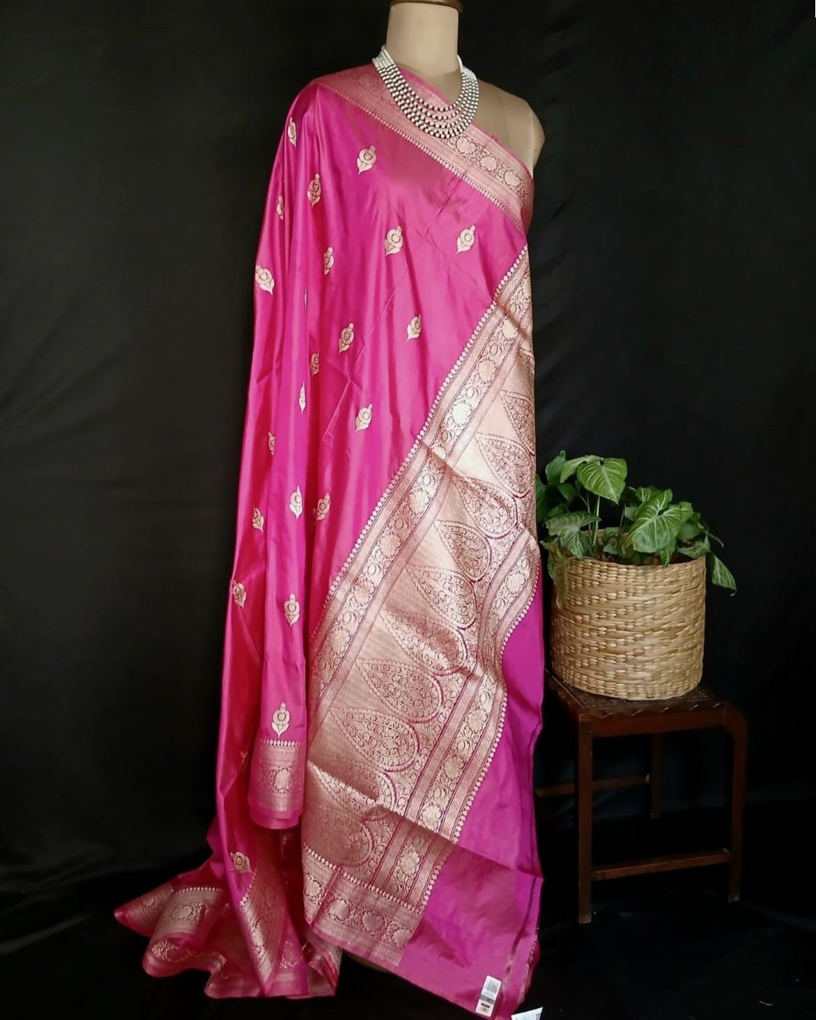 Banarasi Kadua Katan Silk Saree – (BANA1022) - Image 8