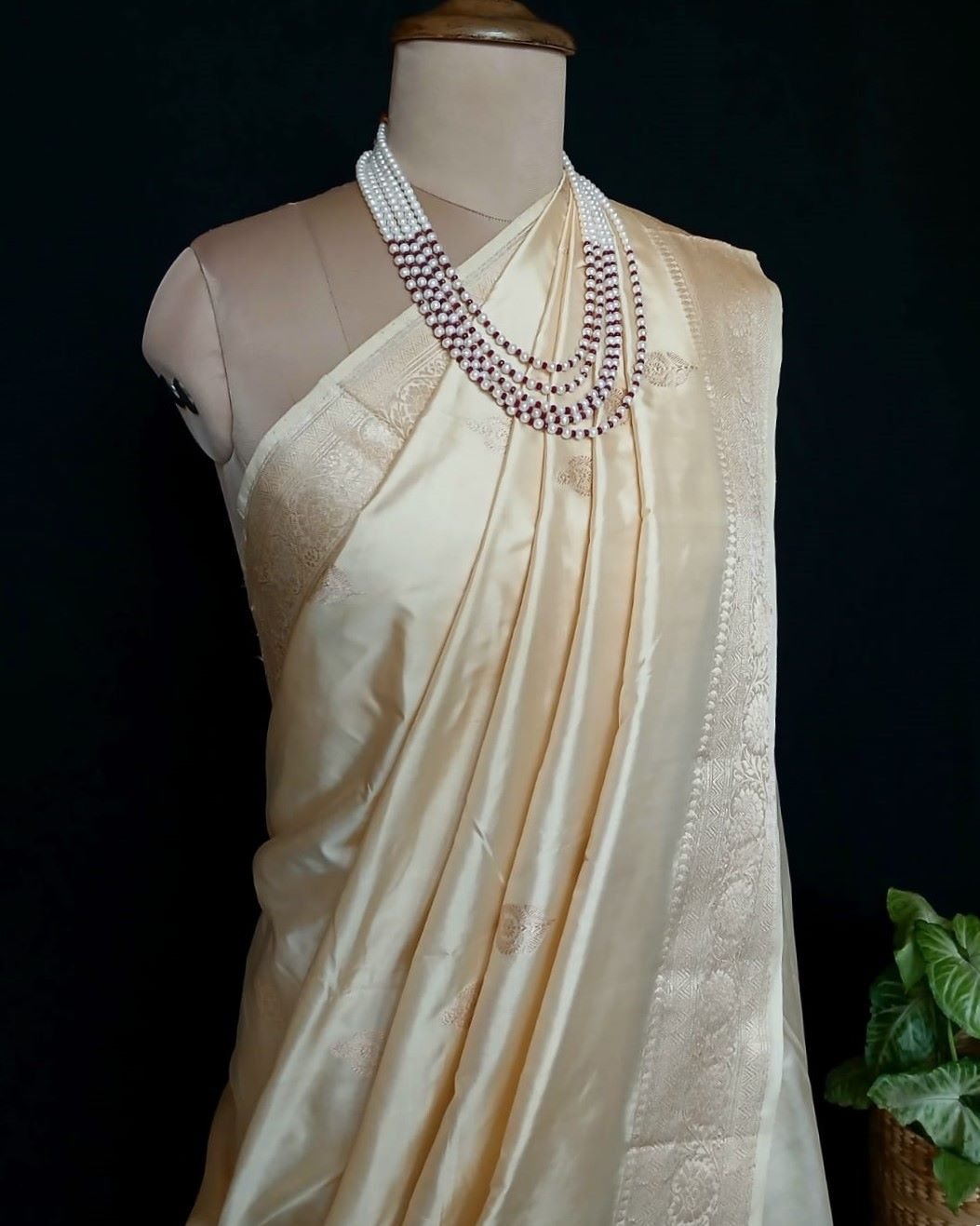 Banarasi Kadua Katan Silk Saree – (BANA1028) - Image 7