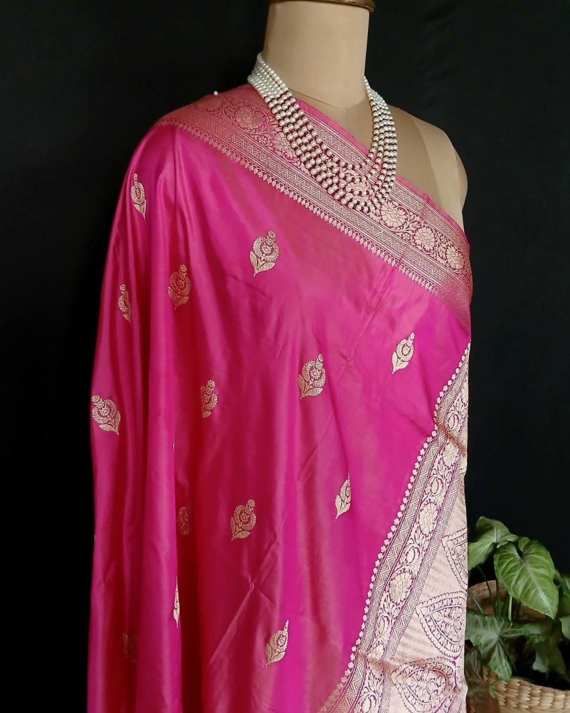 Banarasi Kadua Katan Silk Saree – (BANA1022) - Image 9