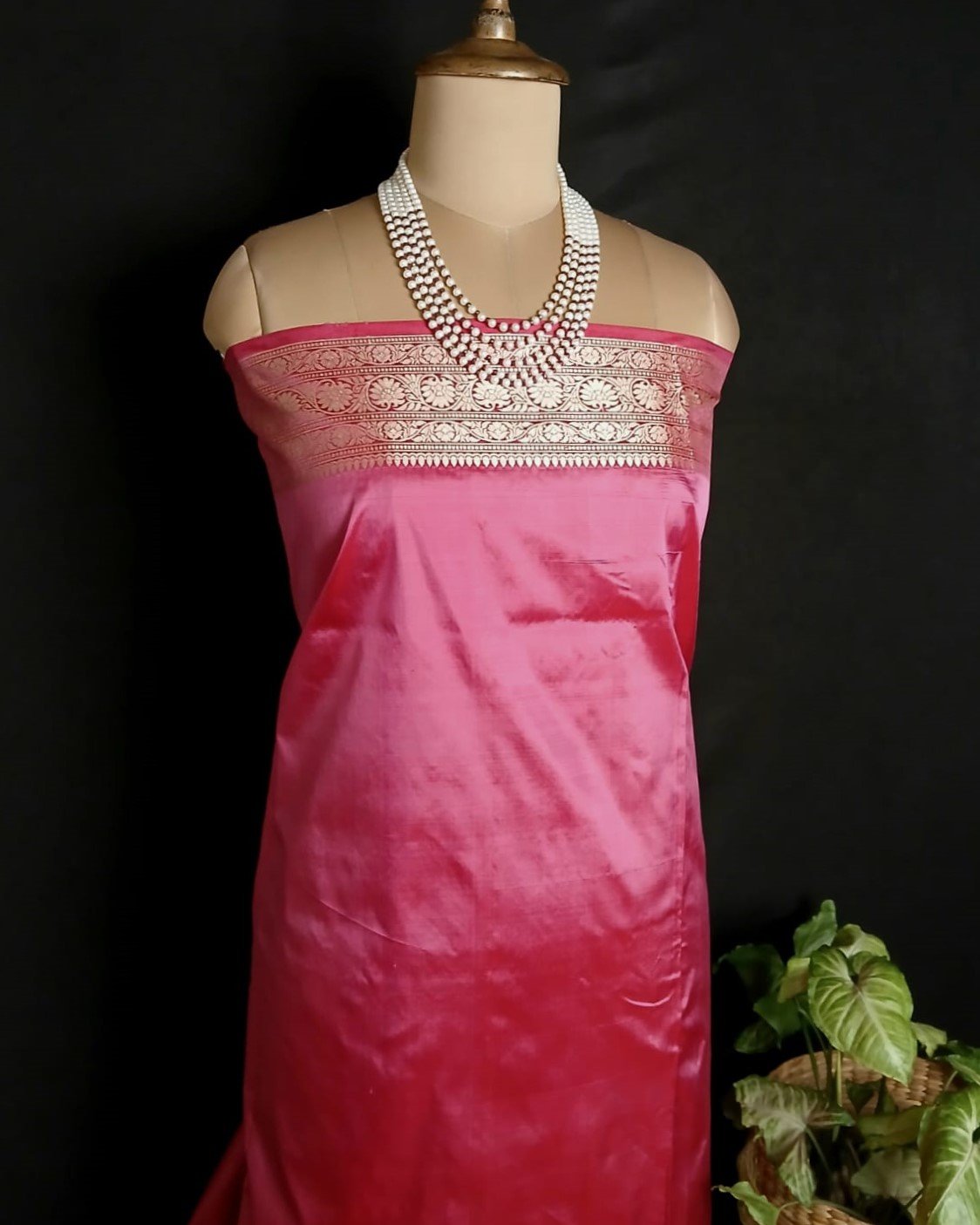 Banarasi Kadua Katan Silk Saree – (BANA1025) - Image 9