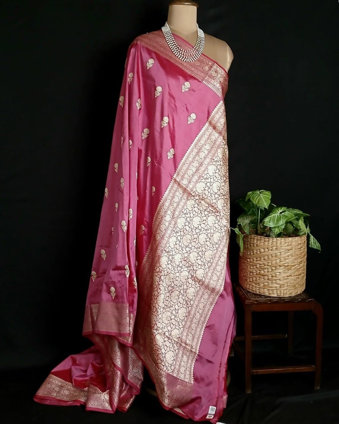 Banarasi Kadua Katan Silk Saree – (BANA1025) - Image 7