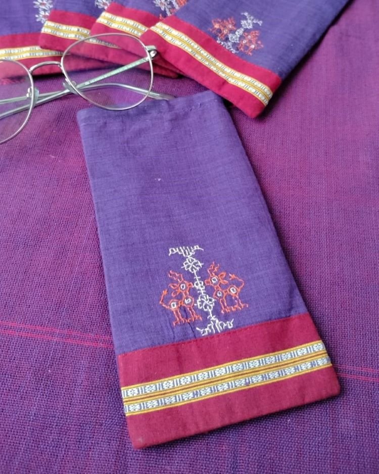 Kasuti Spectacle Case - (KTSC0014) - Image 3