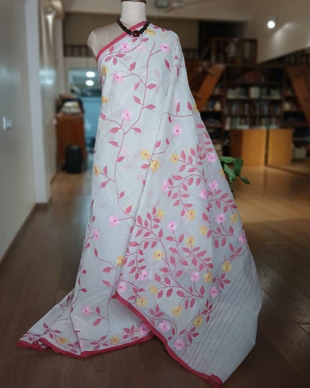 Hand Jamdani from Phulia - (HJFP0005)