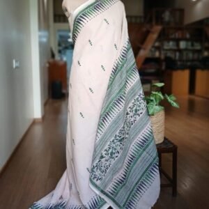 Cotton Kantha Saree from Santiniketan – (KNCS1032)