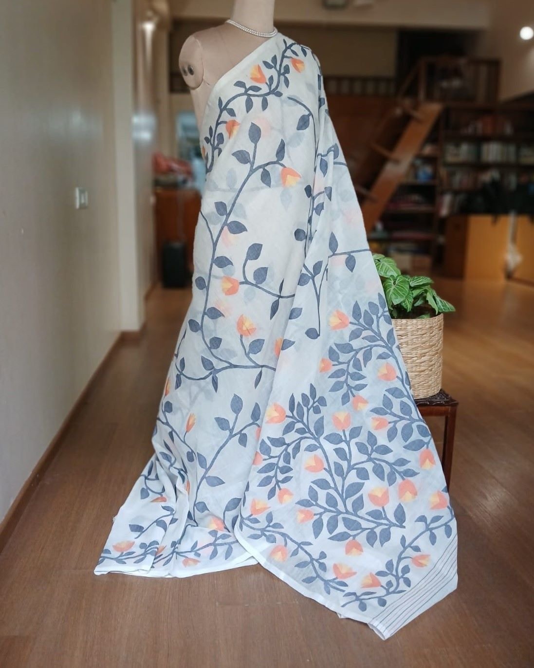 Hand Jamdani from Phulia - (HJFP0001)