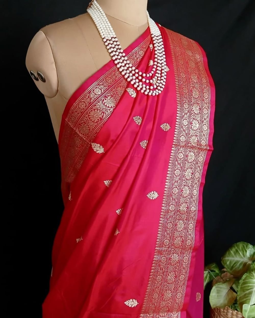 Banarasi Kadua Katan Silk Saree – (BANA1029) - Image 8