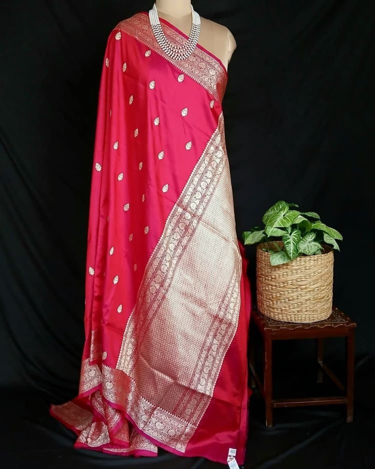 Banarasi Kadua Katan Silk Saree – (BANA1029) - Image 6