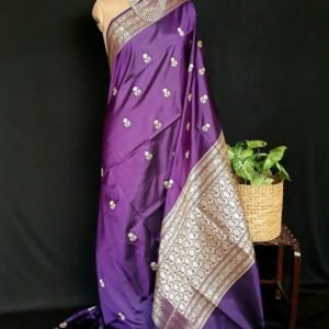 Banarasi Kadua Katan Silk Saree – (BANA1033)