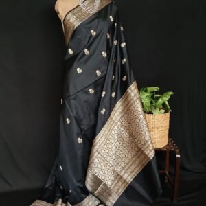 Banarasi Kadua Katan Silk Saree – (BANA1034)