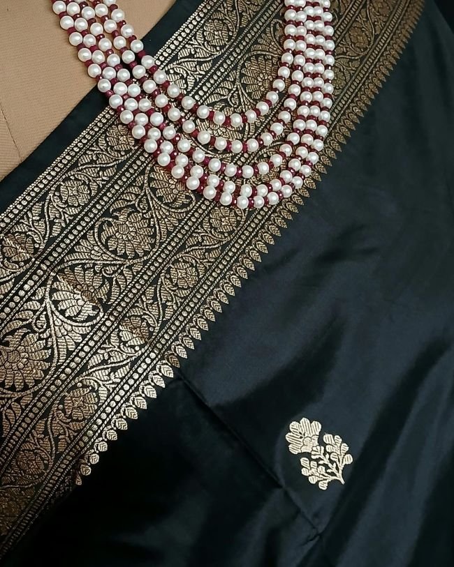 Banarasi Kadua Katan Silk Saree – (BANA1034) - Image 3