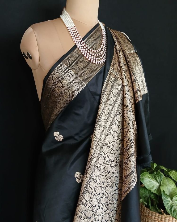 Banarasi Kadua Katan Silk Saree – (BANA1034) - Image 4