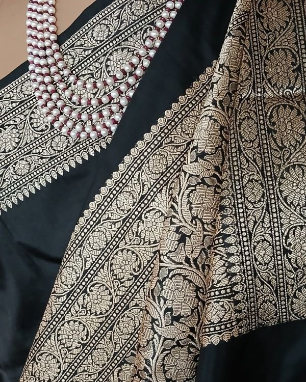 Banarasi Kadua Katan Silk Saree – (BANA1034) - Image 5