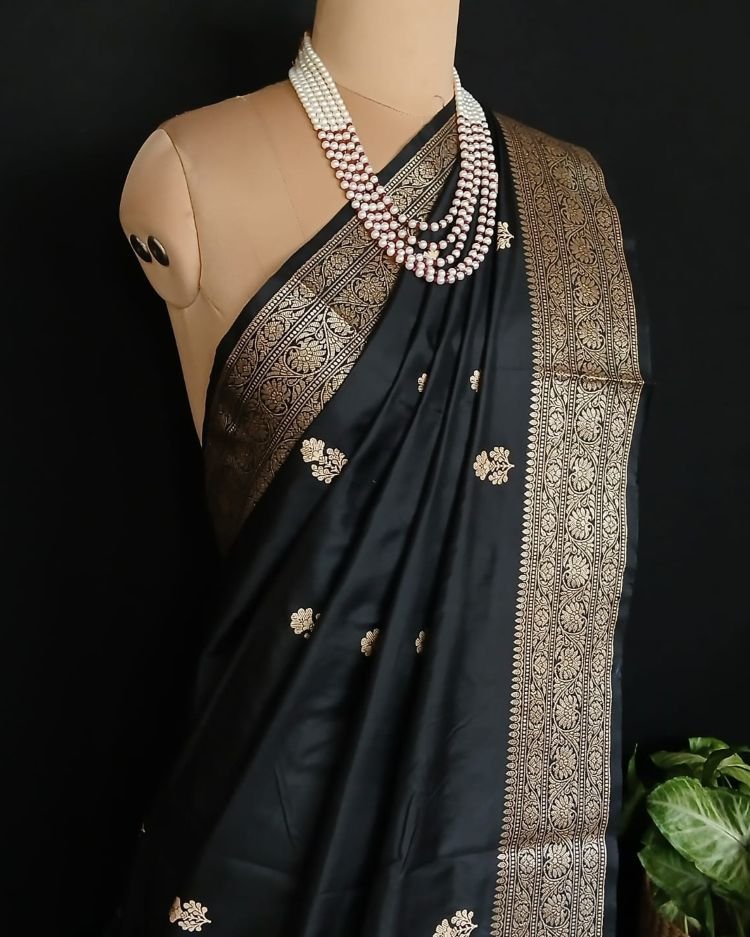 Banarasi Kadua Katan Silk Saree – (BANA1034) - Image 6