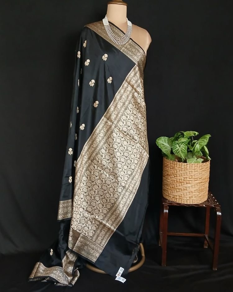Banarasi Kadua Katan Silk Saree – (BANA1034) - Image 7