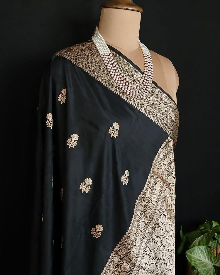 Banarasi Kadua Katan Silk Saree – (BANA1034) - Image 8